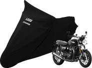 Capa Sob Medida De Tecido Para Moto Triumph Speed Twin