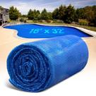 Capa Solar para Piscina Shop Square Quadrada 488 x 976 cm 12 mil Azul