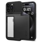 Capa Spigen Slim Armor CS para iPhone 15 Pro Max (2023) - Preta Capa Spigen Slim Armor CS para iPhone 15 Pro Max (2023) - Preta