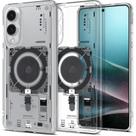 Capa Spigen Ultra Hybrid MagFit para Galaxy S25 Edge Clear Capa Spigen Ultra Hybrid MagFit para Galaxy S25 Edge Clear