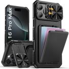 Capa SSLOTSCASE para iPhone 16 Pro Max com Suporte para Cartão Capa SSLOTSCASE para iPhone 16 Pro Max com Suporte para Cartão