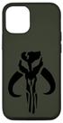 Capa Star Wars Mandaloriano com Logo Mythosaur para iPhone 12/12 Pro