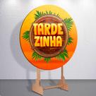 Capa Sublimada Painel RedondoTardezinha Tamanho Grande ou Mini Decoração Sol Praia Capa Sublimada Painel RedondoTardezinha Tamanho Grande ou Mini Decoração Sol Praia