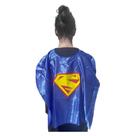 Capa Super Herói Homem Forte Infantil Cetim Capa Super Herói Homem Forte Infantil Cetim