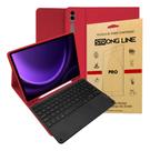 Capa Tab S9 Fe Plus 12.4 Case Teclado E Touchpad + Pelicula