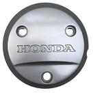 Capa Tampa Motor Direita Biz 125 Original Honda - Prateado