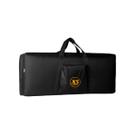 Capa teclado avs bit004sl 6/8 super luxo preto (120x41x15)
