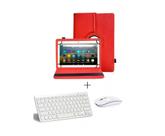 Capa + Teclado E Mouse Bluetooth P/ Tablet Lenovo Xiaoxin