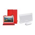 Capa + Teclado E Mouse Bluetooth Para Tablet Philco Ptb10