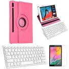 Capa/Teclado/Pel para Galaxy Tab S7 FE T735 10,4" Rosa