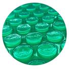 Capa termica para piscina 7,5x3,5 thermocap 500 micras verde