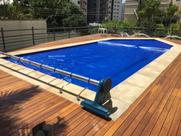 Capa termica para piscinas