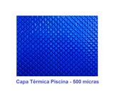 Capa Térmica Piscina 2,00 x 2,00 - 500 Micras - Capa bolha 2x2 - Lona térmica 2x2