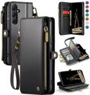 Capa tipo carteira com bloqueio RFID para Samsung Galaxy S26 6.3 - preta