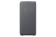 Capa tipo Carteira com LED para Samsung Galaxy S20+ Plus - Cinza