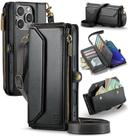 Capa tipo Carteira Crossbody para iPhone 16 Pro Max (6.9") - Preta Capa tipo Carteira Crossbody para iPhone 16 Pro Max (6.9") - Preta
