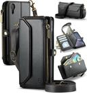 Capa tipo Carteira Crossbody para iPhone XR - Compatível com Strapurs (Preta) Capa tipo Carteira Crossbody para iPhone XR - Compatível com Strapurs (Preta)