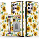 Capa tipo Carteira LETO para Samsung Galaxy S25 Ultra 6.8" - Girassóis