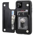 Capa tipo carteira OT ONETOP em couro PU com suporte de cartão para iPhone 11 6.1"