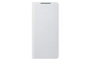 Capa tipo Carteira Samsung Galaxy S21 Ultra com LED - Cinza
