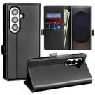 Capa tipo carteira Samsung Galaxy Z Fold 7 Rumwot em couro preta