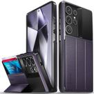 Capa tipo carteira VENA Commute para Samsung Galaxy S25 Ultra Purple