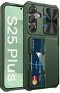 Capa tipo Carteira Vihibii para Samsung Galaxy S25+ Plus - Verde