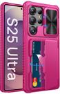 Capa tipo Carteira Vihibii para Samsung Galaxy S25 Ultra - Rosa Pink Capa tipo Carteira Vihibii para Samsung Galaxy S25 Ultra - Rosa Pink