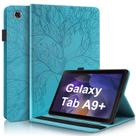 Capa TIPOYOROO para Samsung Galaxy Tab A9 Plus 11" em couro PU