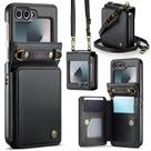Capa Tiracolo Vinich para Samsung Galaxy Z Flip 6 - Preta