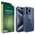 Capa TPU Protetora Hprime Ligthcase iPhone 15 Pro Max