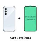 Capa TPU Transparente + Película para Samsung Galaxy M35 Capa TPU Transparente + Película para Samsung Galaxy M35