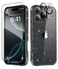 Capa Transparente com Glitter MIODIK para iPhone 16 Pro Max