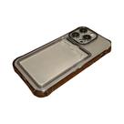 Capa Transparente Com Suporte Para Cartões Para iPhone 17 pro Max 11 12 13 14 15 16 pro Max Air 7 8