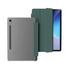 Capa Transparente Para Samsung Tab S10 Lite/S10 FE/S10 S9 A9 A11 Com Compartimento Para Lápis E