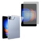 Capa Transparente Para Xiaomi Pad 6S Pro + Película Fosca Capa Transparente Para Xiaomi Pad 6S Pro + Película Fosca