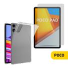 Capa Transparente + Pel. Hidrogel Fosca Xiaomi Poco Pad 12,1