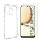 Capa Transparente + Película De Hidrogel Para Realme C53 4G Capa Transparente + Película De Hidrogel Para Realme C53 4G