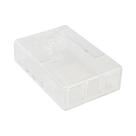 Capa Transparente Preta Em ABS Para Raspberry Pi 4 Modelo B Com Tampa GPIO Removível E Ventilador De