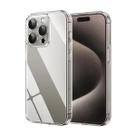 Capa Transparente TPU + Película Gel Privativa Iphone 16 / Plus / Pro / Max