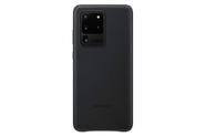 Capa Traseira de Couro para Samsung Galaxy S20 Ultra - Preta