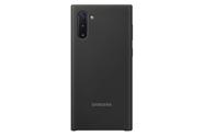 Capa Traseira de Silicone para Samsung Galaxy Note 10 - Preta