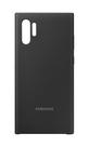 Capa Traseira de Silicone Preta para Samsung Galaxy Note10+