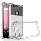 Capa Traseira De Silicone TPU Com Amortecimento a Ar À Prova De Choque Para Google Pixel Series 1 2