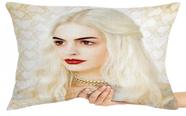 Capa Travesseiro fronha com ziper 50x70 Rainha Branca Capa Travesseiro fronha com ziper 50x70 Rainha Branca