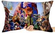 Capa Travesseiro fronha com ziper 50x70 Zootopia