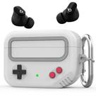 Capa TRONWIN Beats Studio Buds Retro Design Cinza Claro