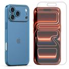 Capa Ultra Slim Para iPhone 17 Pro + Pelicula Hidrogel Cor:Azul