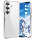 Capa Vakoo Galaxy S25 FE Transparente Militar com Proteção contra Quedas 6,7"