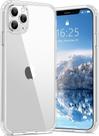 Capa Vakoo para iPhone 11 Pro Max Transparente Anti-Amarelamento, Traseira Rígida, Proteção Militar contra Quedas, Compatível com Carregamento Sem Fio - Transparente